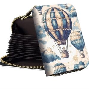 Hot Air Balloon Print Wallet